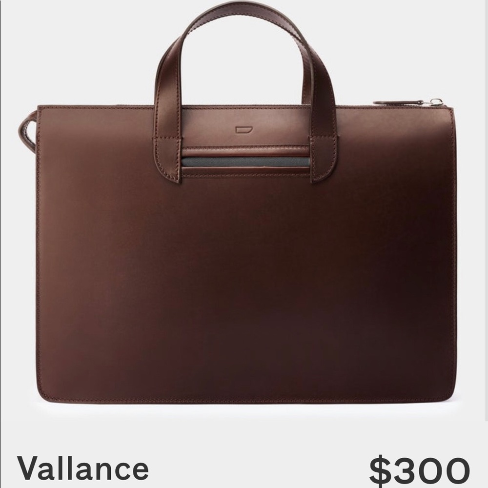 Luxury Carl Friedrik Italian Leather Briefcase